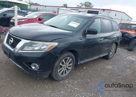 2016 Nissan Pathfinder S/Sv/Sl/Platinum from USA, damaged, VIN 5N1AR2MM7GC624899